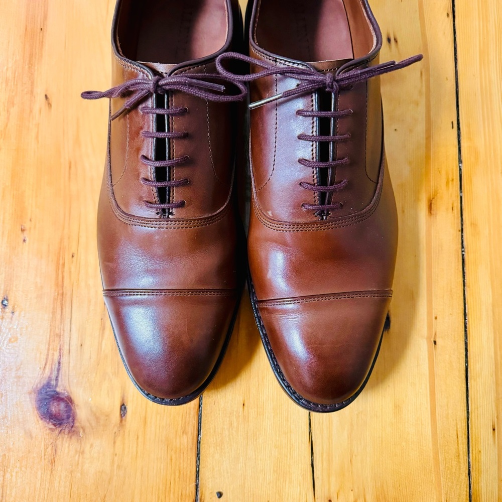 Allen Edmonds Park Avenue Dress Shoes 11D Brown